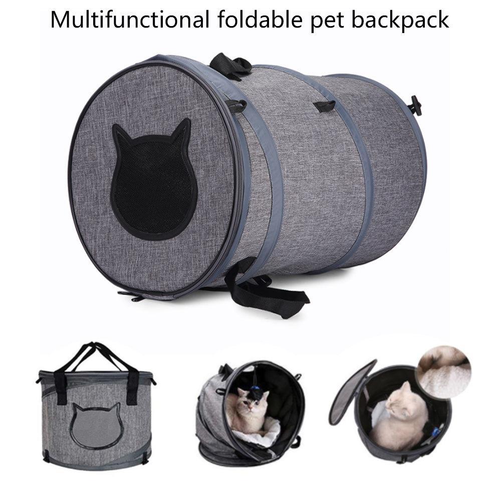 Foldable Travel Carrier with Skylight Window