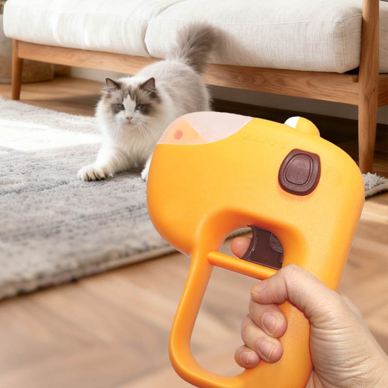 Treat-Dispensing Pet Launcher Toy