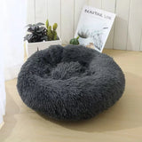Round Plush Pet Nest Bed