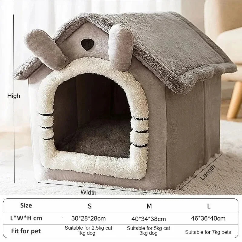 Indoor Pet Tent House Bed
