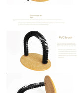Self-Grooming Cat Arch with Massage Brush