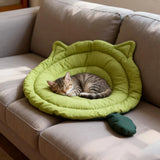 Cat-Face Print Pet Sleeping Pad
