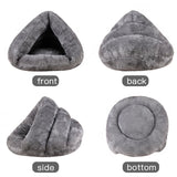 Plush Pet Basket Bed