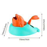 Interactive Dog Puzzle Toy - Orange