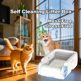 Smart WiFi Self-Cleaning Litter Box