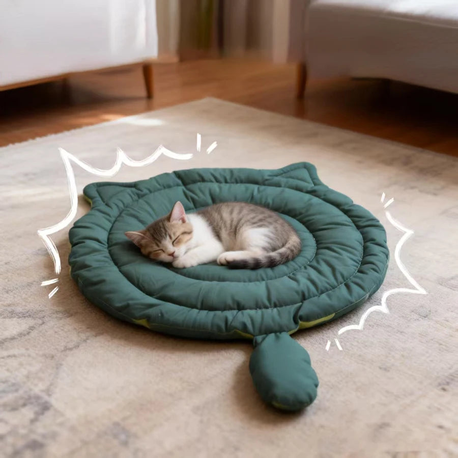 Cat-Face Print Pet Sleeping Pad