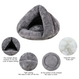 Plush Pet Basket Bed