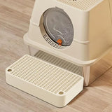 Cat Litter Box Filter Step Ramp