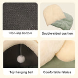 Foldable Cat & Dog Cave Bed