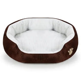 Cashmere Plush Pet Lounger Bed