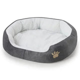 Cashmere Plush Pet Lounger Bed