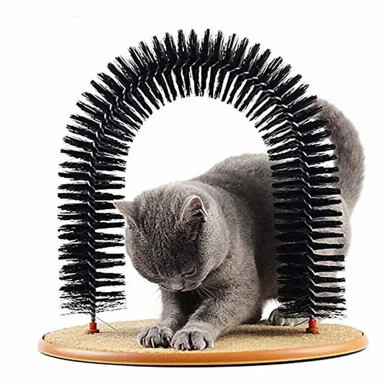 Self-Grooming Cat Massage Arch