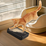 Cat Litter Box Filter Step Ramp