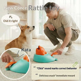 Interactive Dog Puzzle Toy - Orange