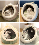 Foldable Cat & Dog Cave Bed
