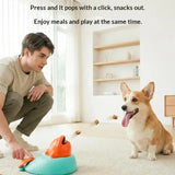 Interactive Dog Puzzle Toy - Orange