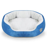Cashmere Plush Pet Lounger Bed
