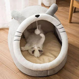 Foldable Cat & Dog Cave Bed