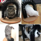 Self-Grooming Cat Arch with Massage Brush