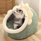 Foldable Cat & Dog Cave Bed