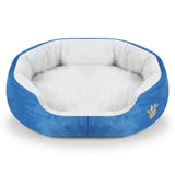 Cashmere Plush Pet Lounger Bed