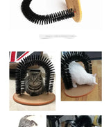 Self-Grooming Cat Arch with Massage Brush