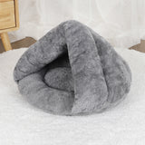 Plush Pet Basket Bed