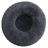 Round Plush Pet House Bed