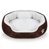 Cashmere Plush Pet Lounger Bed